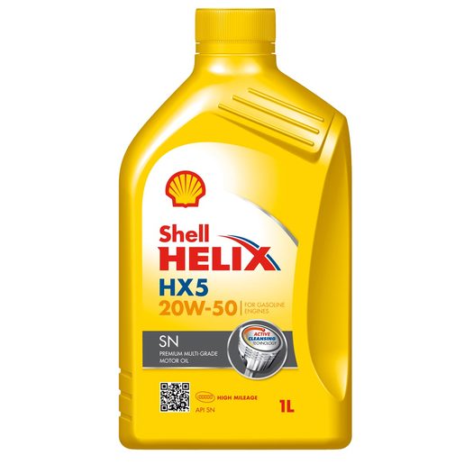 SHELL HELIX HX5 SN 20W 50